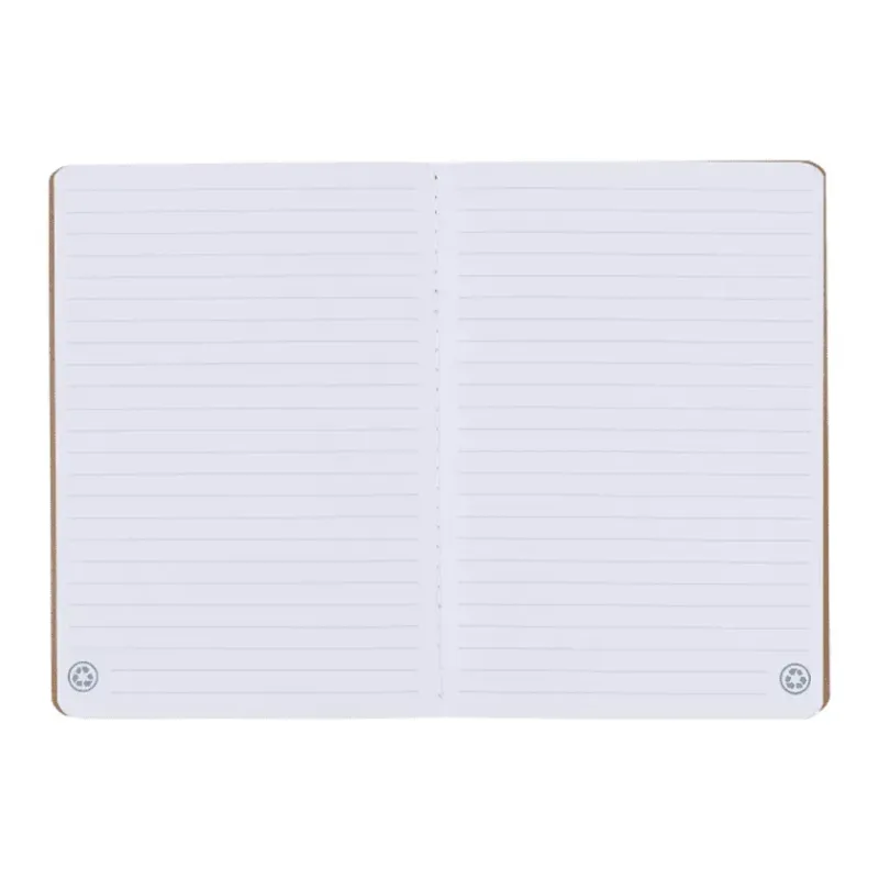 Custom Recycled Pocket Notebook - 5"X7" (30 Pages, FSC® Mix) — view 2