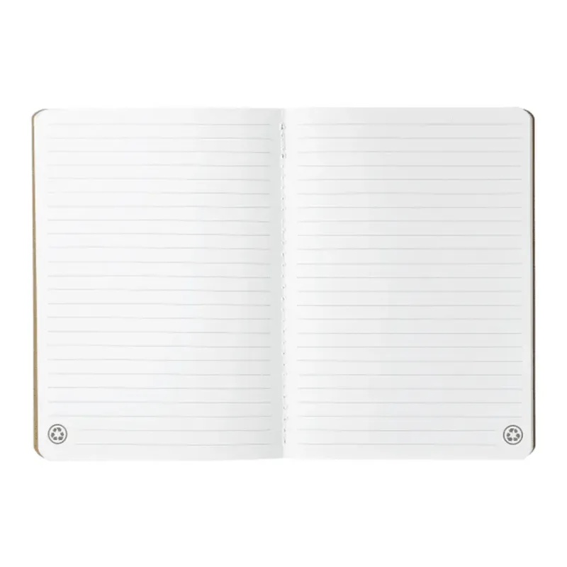 Custom Recycled Pocket Notebook - 5"X7" (30 Pages, FSC® Mix) — view 3