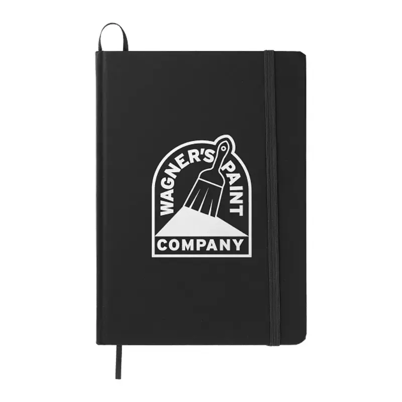 Custom Bullet Notebook with Elastic Closure (5"x7")