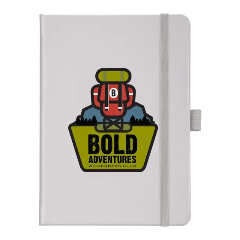 5" x 7" FSC® Mix Vienna Hard Bound Journal — view 4