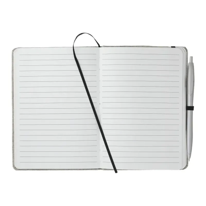 Custom Recycled Cotton Bound Notebook - 5"x7" (60 Pages) — view 6