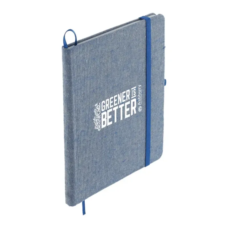 Custom Recycled Cotton Bound Notebook - 5"x7" (60 Pages) — view 4