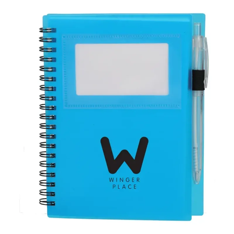 EcoSpiral Notebook Set - 5" x 7" with Pen — view 10