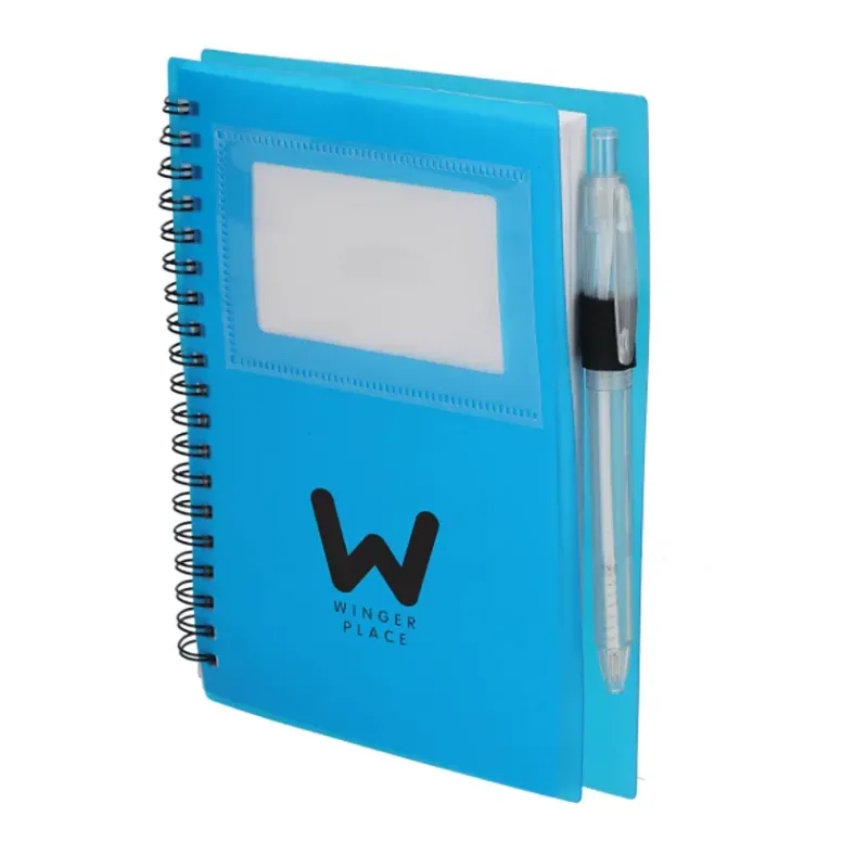 EcoSpiral Notebook Set - 5" x 7" with Pen — view 16