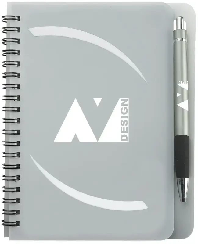 Custom Branded 5" x 7" Huntington Notebook with Pen