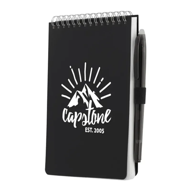 Personalized Field Reporter Notebook with Pen - 5"x7" — view 10