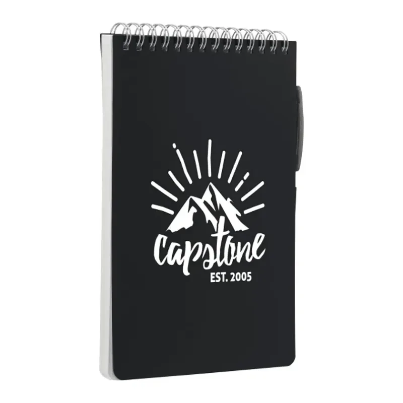 Personalized Field Reporter Notebook with Pen - 5"x7" — view 11