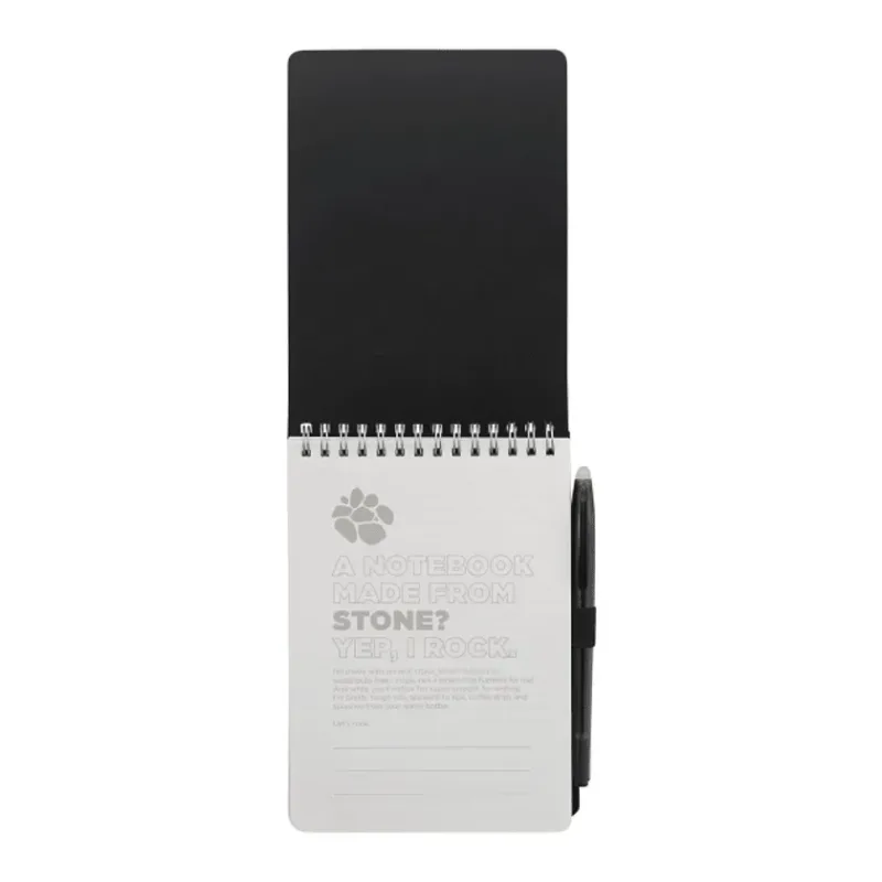 Personalized Field Reporter Notebook with Pen - 5"x7" — view 3