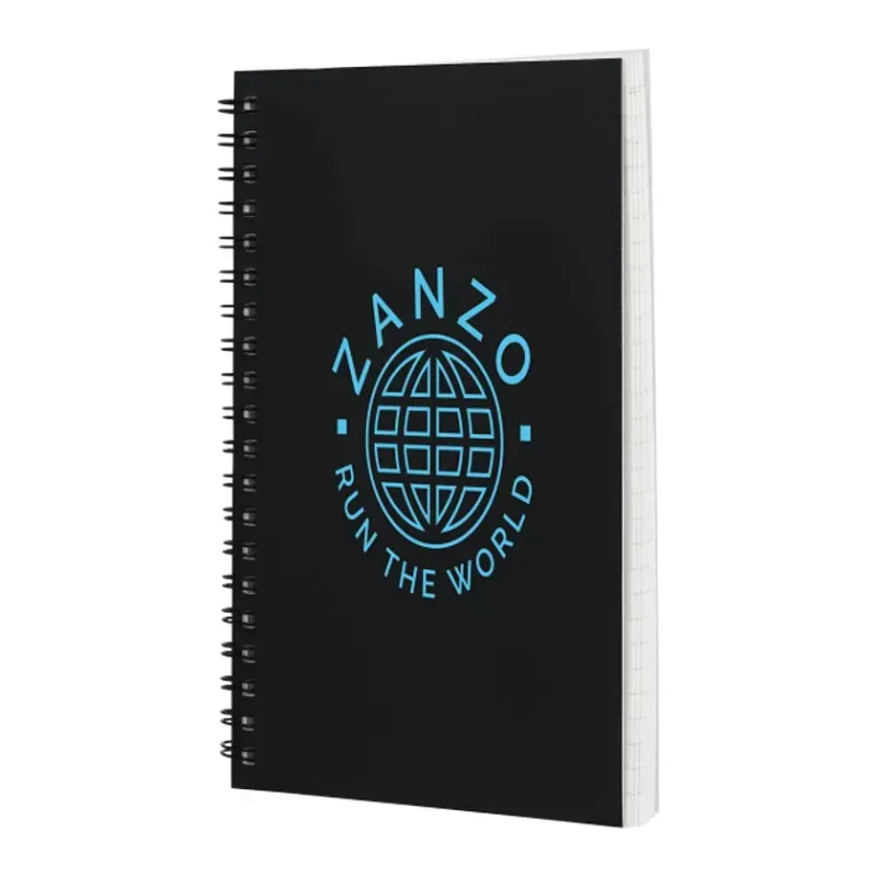 Personalized Mineral Stone Spiral Notebook - 5” x 7” — view 10
