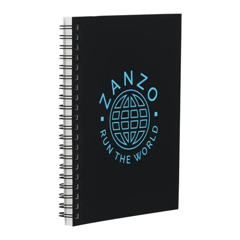 Personalized Mineral Stone Spiral Notebook - 5” x 7” — view 11
