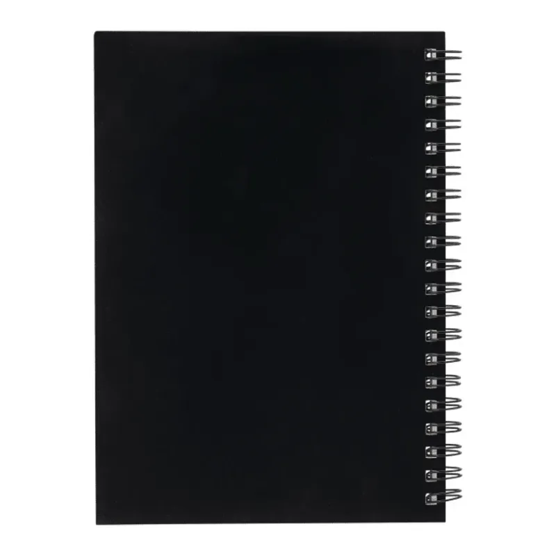 Personalized Mineral Stone Spiral Notebook - 5” x 7” — view 2