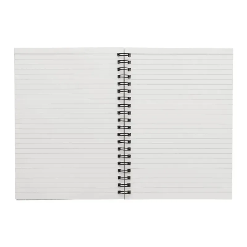 Personalized Mineral Stone Spiral Notebook - 5” x 7” — view 4
