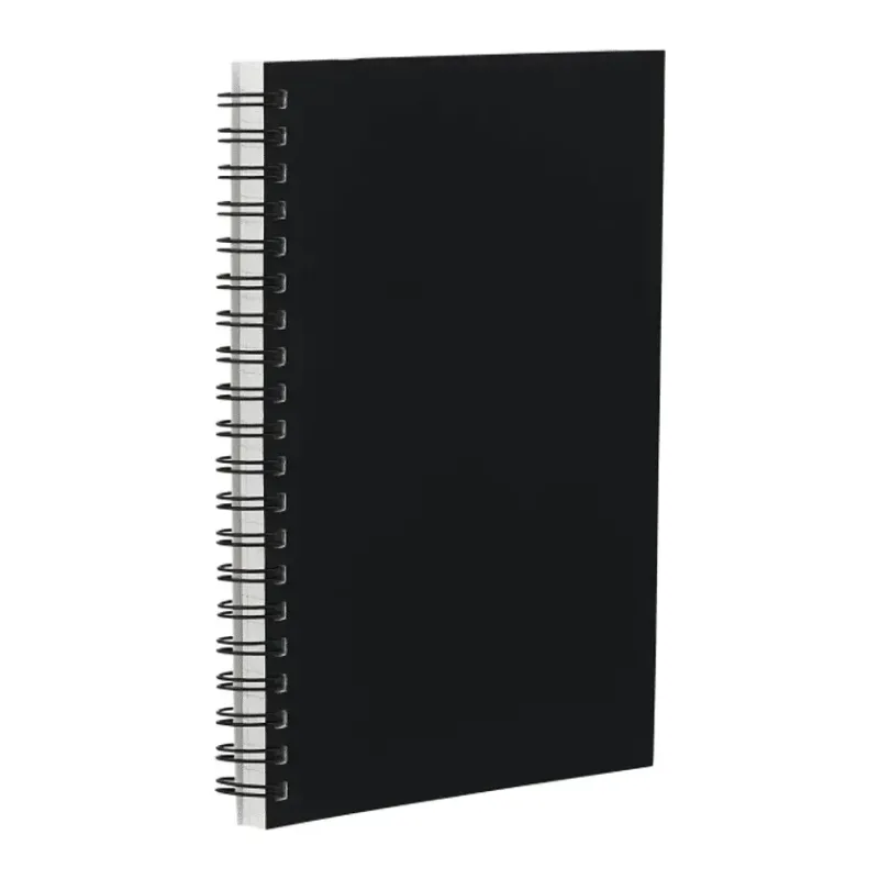 Personalized Mineral Stone Spiral Notebook - 5” x 7” — view 6