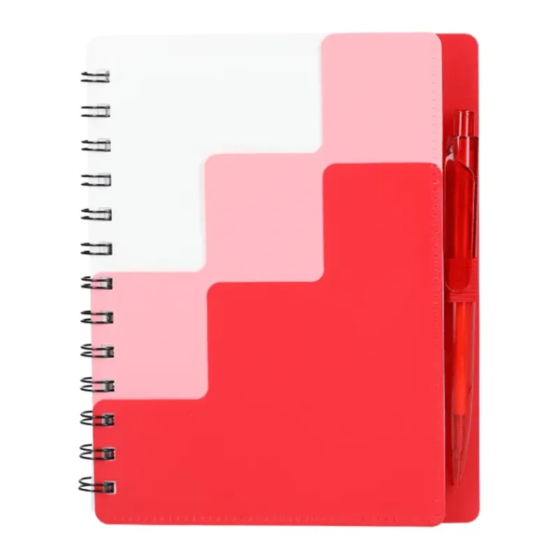 5" x 7" Recycled Pace Spiral Notebook w Pen — view 12