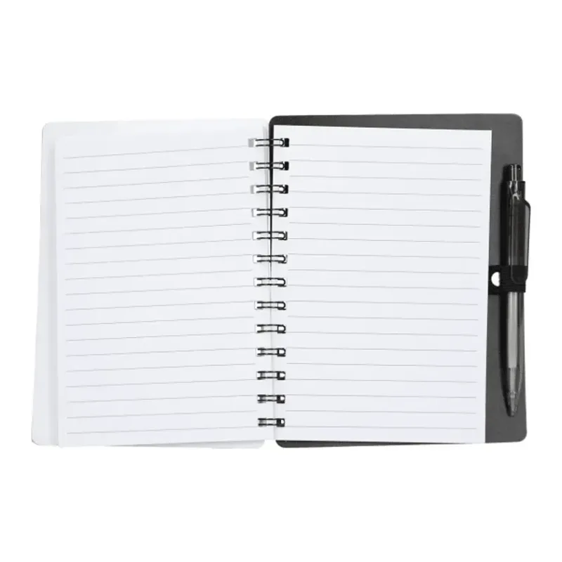 5" x 7" Recycled Pace Spiral Notebook w Pen — view 3