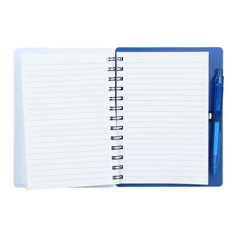 5" x 7" Recycled Pace Spiral Notebook w Pen — view 7
