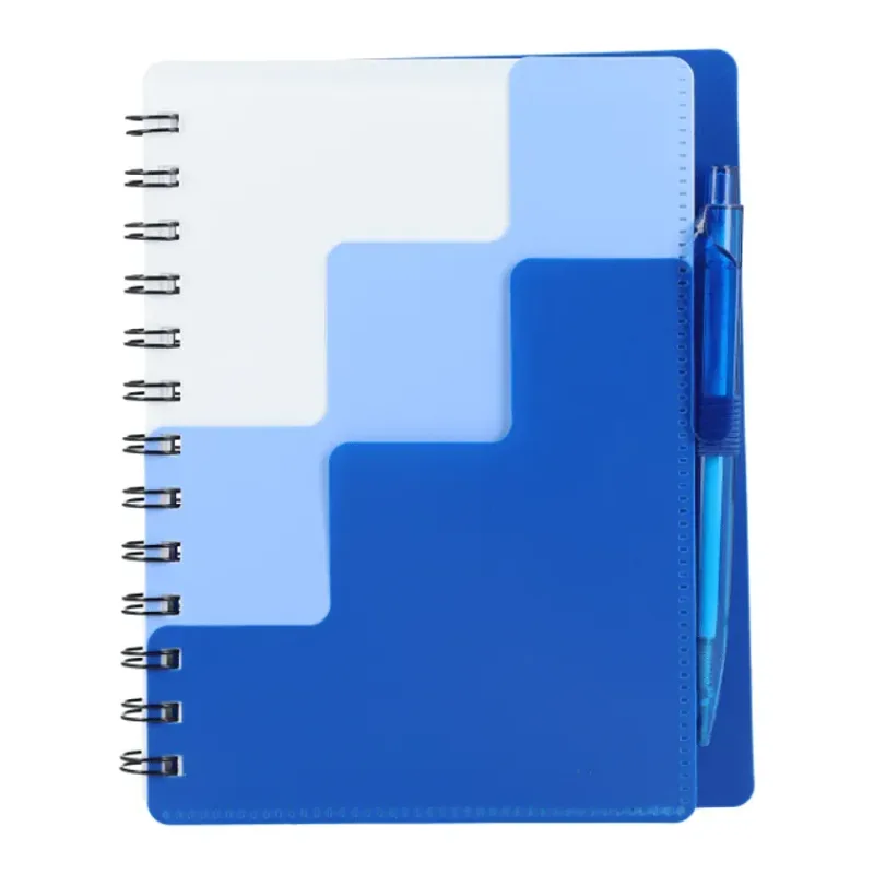 5" x 7" Recycled Pace Spiral Notebook w Pen — view 8