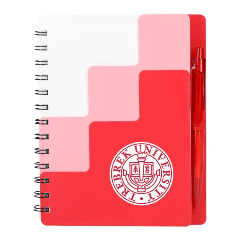 5" x 7" Recycled Pace Spiral Notebook w Pen — view 9