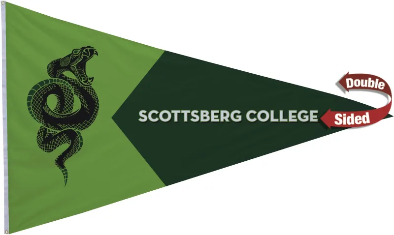 5' x 8' Nylon Pennant Flag Double-Sided — view 2