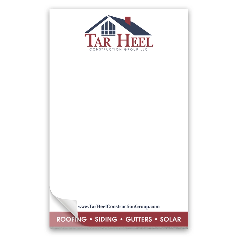 50 Page -1/2 Paper Note Pad - 3-1/2 x 5