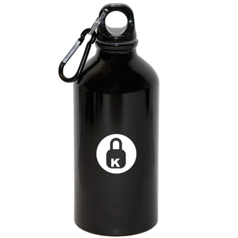 500 Ml (17 Fl. Oz.) Aluminum Water Bottle With Carabiner — view 6