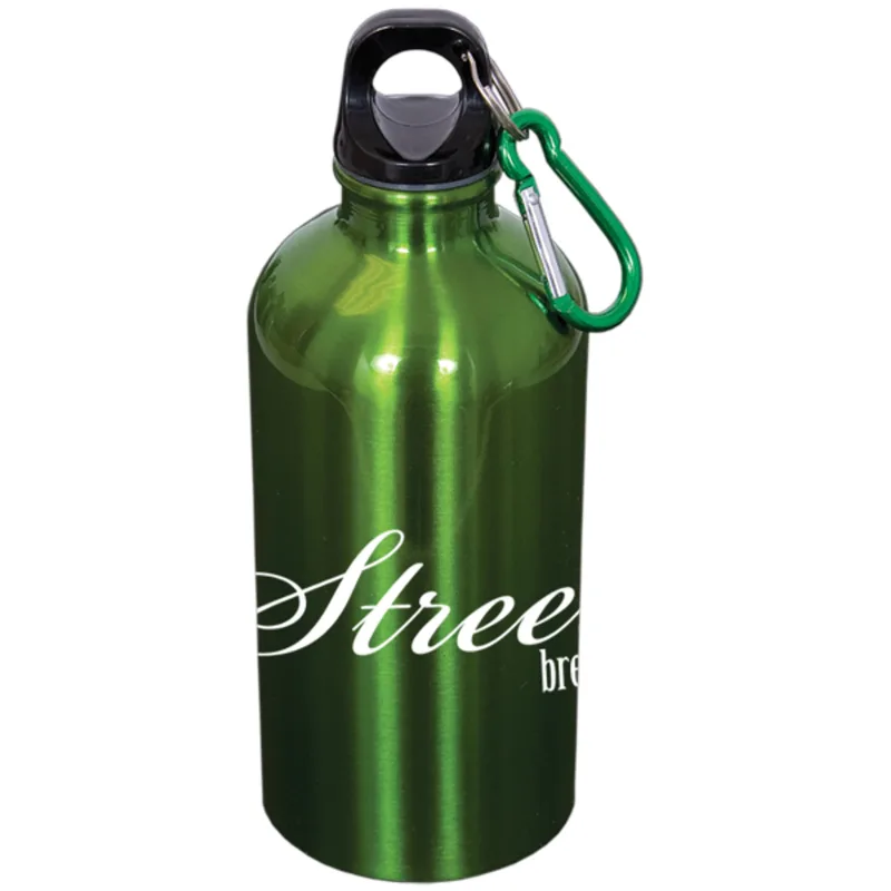 500 Ml (17 Fl. Oz.) Stainless Steel Bottle With Carabiner — view 2