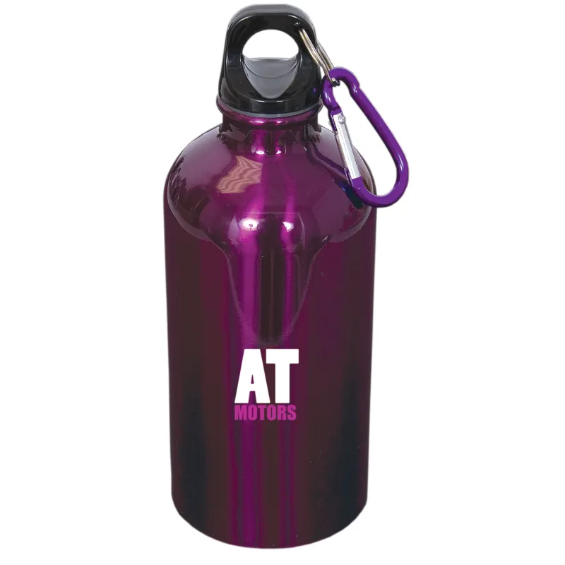 500 Ml (17 Fl. Oz.) Stainless Steel Bottle With Carabiner — view 4