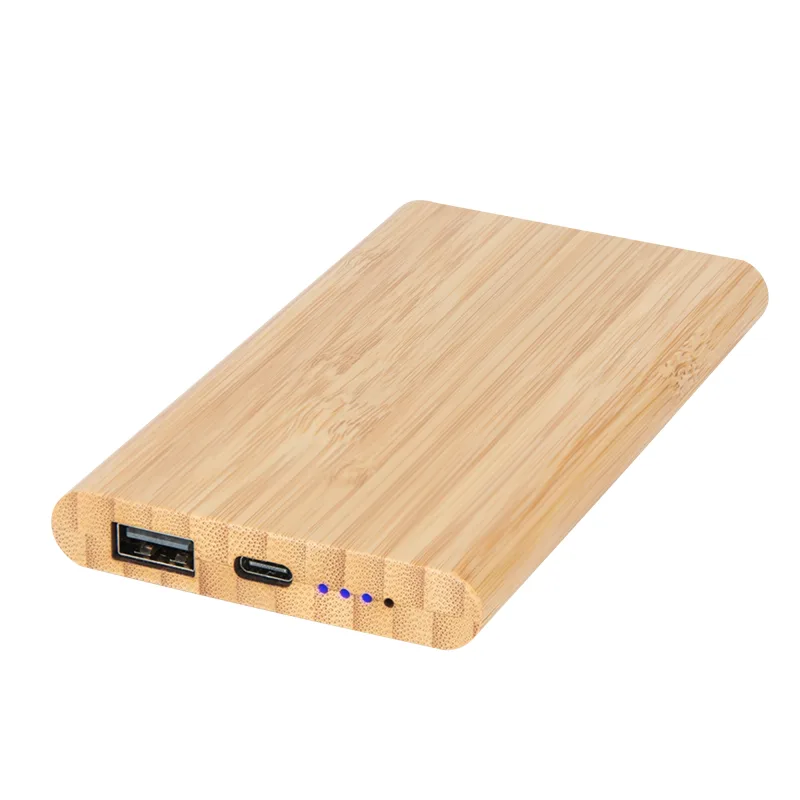 5000 mAh Bamboo Type-C Power Bank — view 2