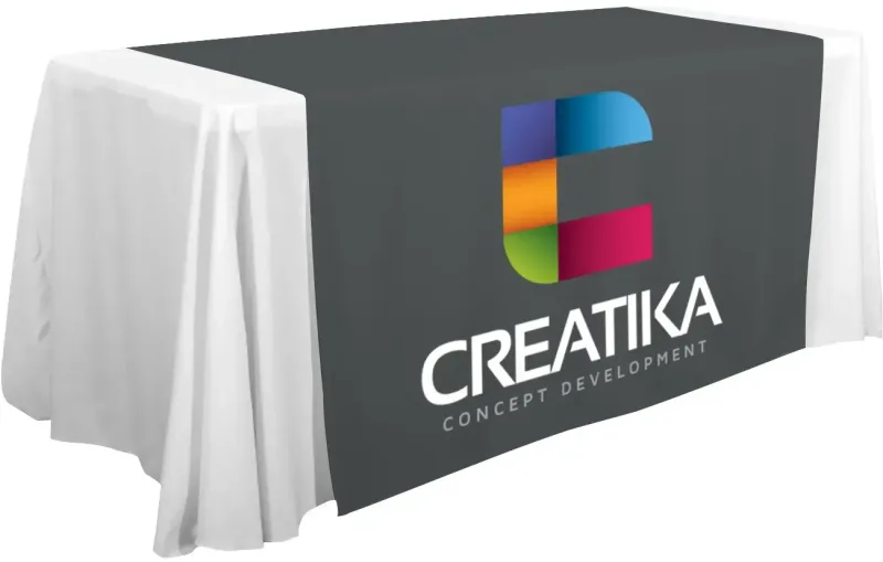 57" Standard Table Runner (Full-Color Front Only) — view 10