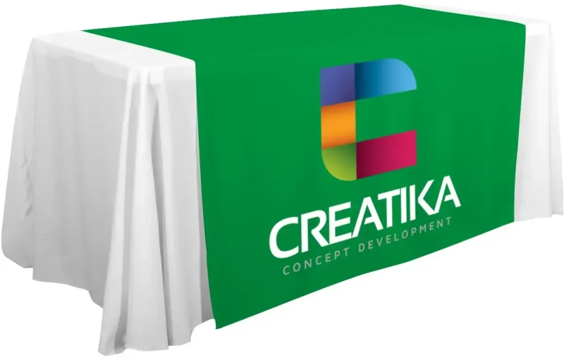 57" Standard Table Runner (Full-Color Front Only) — view 13