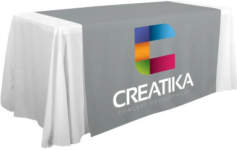 57" Standard Table Runner (Full-Color Front Only) — view 15
