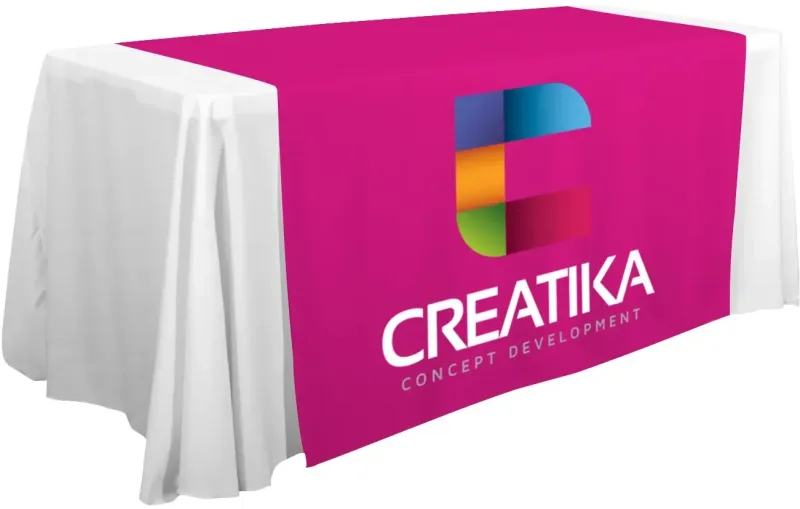 57" Standard Table Runner (Full-Color Front Only) — view 17