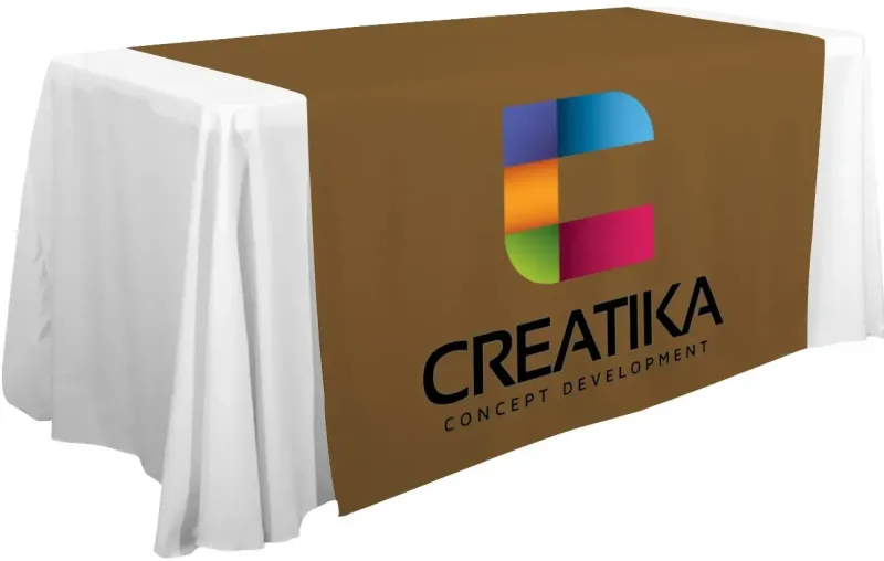 57" Standard Table Runner (Full-Color Front Only) — view 19