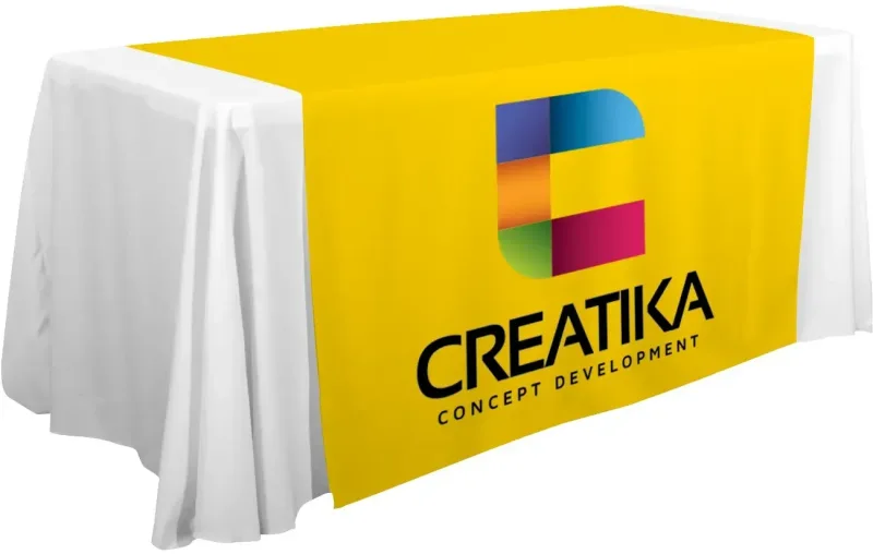 57" Standard Table Runner (Full-Color Front Only) — view 20