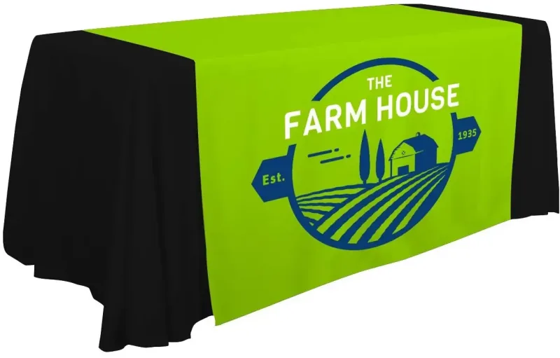 57" Standard Table Runner (Full-Color Front Only) — view 21