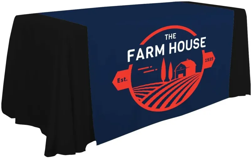 57" Standard Table Runner (Full-Color Front Only) — view 24