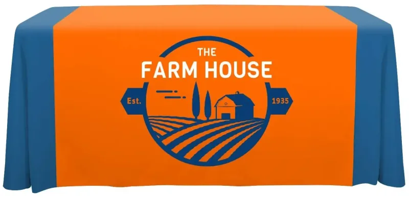 57" Standard Table Runner (Full-Color Front Only) — view 3