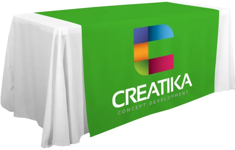 57" Standard Table Runner (Full-Color Front Only) — view 30