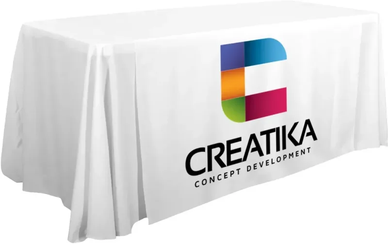 57" Standard Table Runner (Full-Color Front Only) — view 31