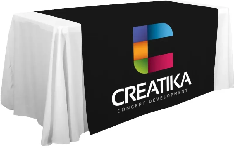 57" Standard Table Runner (Full-Color Front Only) — view 6