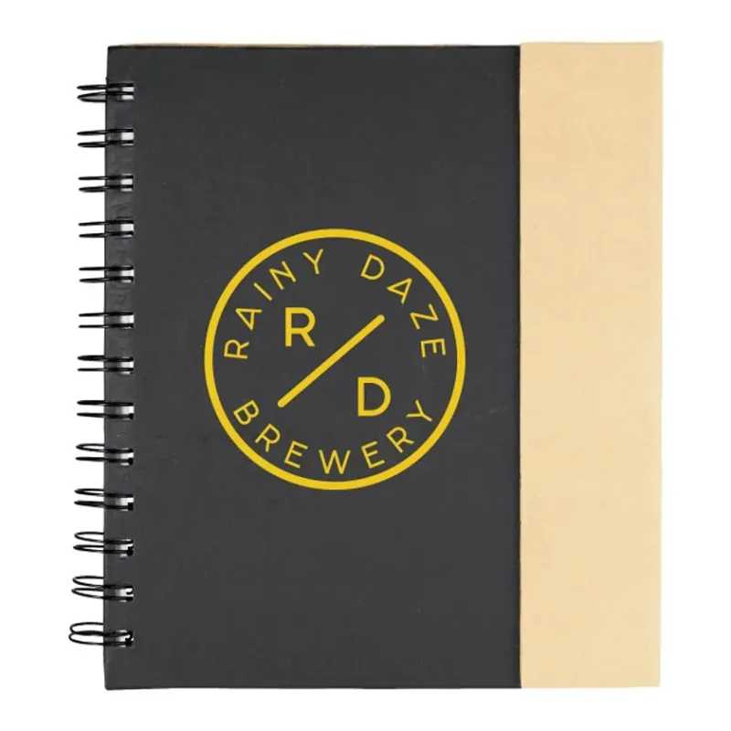 Customizable FSC® Mix Lock-It Spiral Notebook with Pen (6.5" x 7") — view 3
