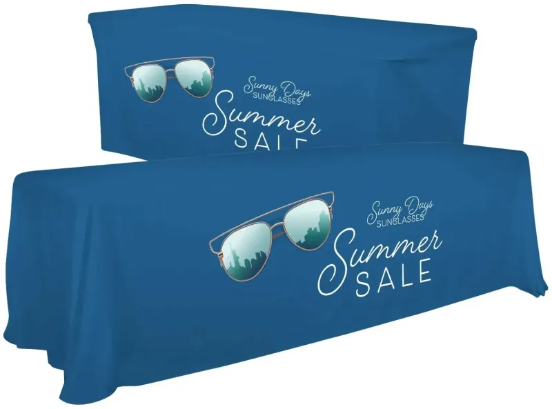 6'/8' Convertible Table Throw (Full-Color Front Only) — view 6