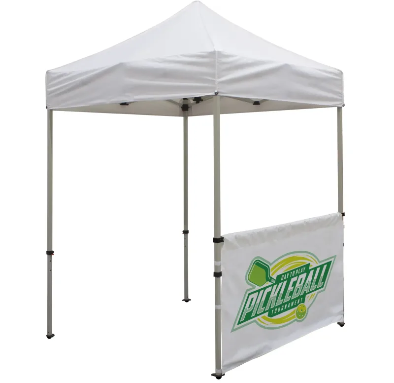 6' Deluxe Tent Half Wall Kit (Full-Color Imprint) — view 4