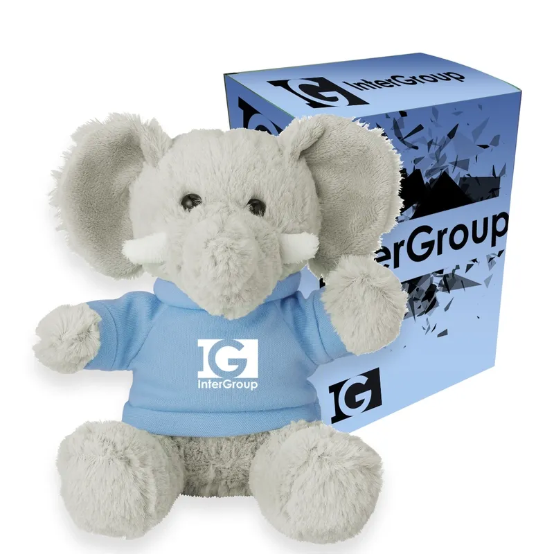 Excellent Elephant With Custom Box - 6"