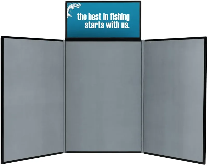 6' Fast Trak Display Kit (Header Graphic Panel) — view 3
