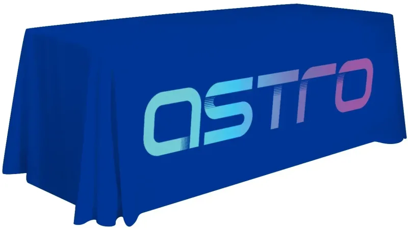 6' LazerLine 3-Sided Throw Full-Color Front Only — view 26