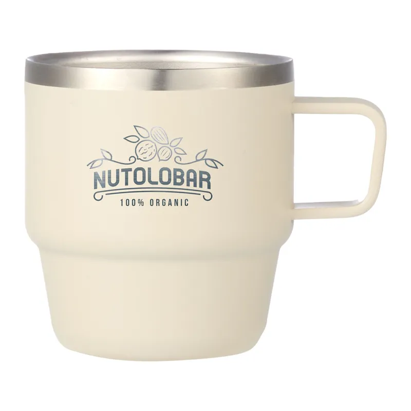 6 oz. Doppio Stackable Recycled Mug Set 