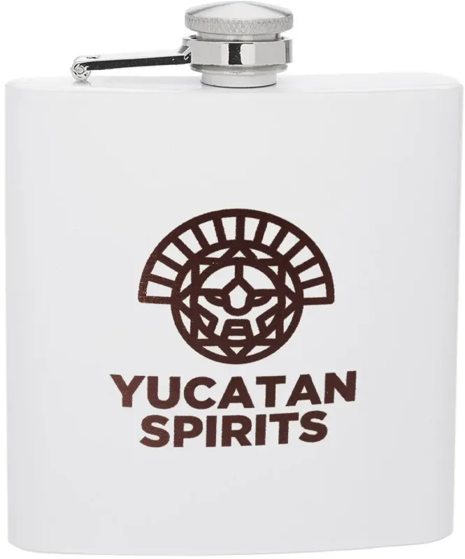 Personalized Stainless Steel Hip Flask - 6oz — view 14