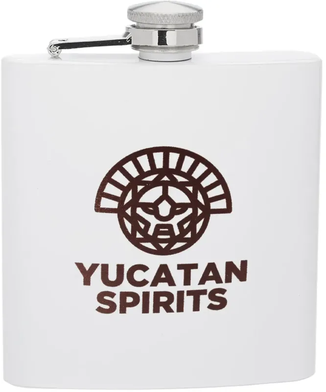 Personalized Stainless Steel Hip Flask - 6oz — view 6