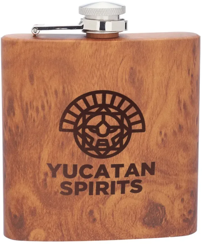 Personalized Stainless Steel Hip Flask - 6oz — view 9